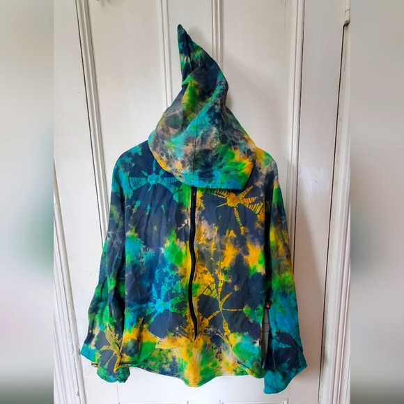 Light tie dye jacket - Picture 2 of 2